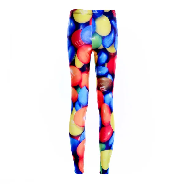 Sexy underpants with European and American fashionable digital printing color candy leggings