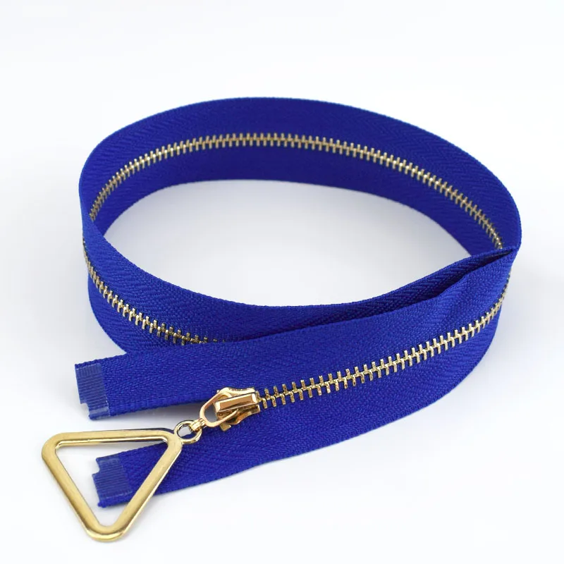 Royalblue Meetee 5 шт. 40 см 3# Металлические молнии открывающийся автоматический замок золотая молния DIY сумки кошелек одежда Декор молния Швейные аксессуары ZA043 - Цвет: Royalblue