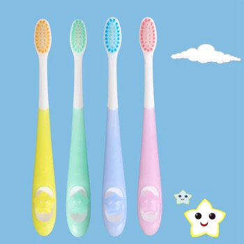 

Soft Bristles Cute Cartoon Children Toothbrush Baby Kids Dental Oral Hygiene Care Newborn PP Glue Injection toothbrush