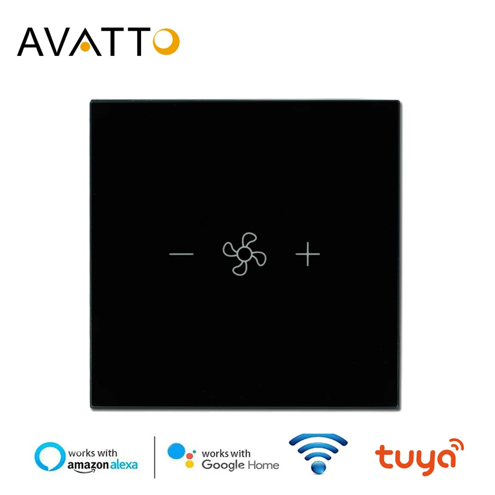 Avatto Smart Wifi Ceiling Fan Switch Eu Us Tuya Smart Life Remote