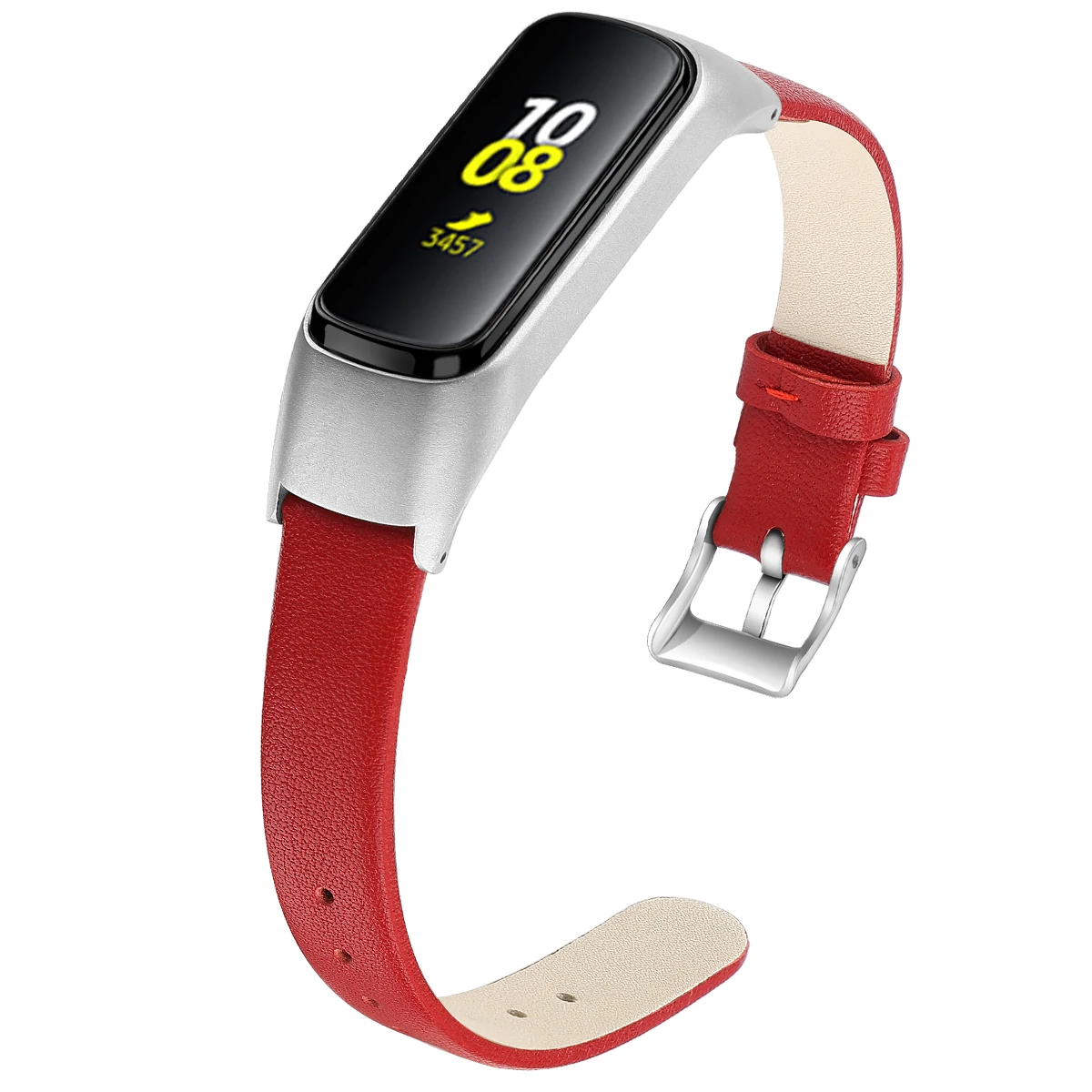 Кожаный ремешок для samsung Galaxy Fit-e R375 кожаный ремешок для часов на замену Напульсник браслет 93006