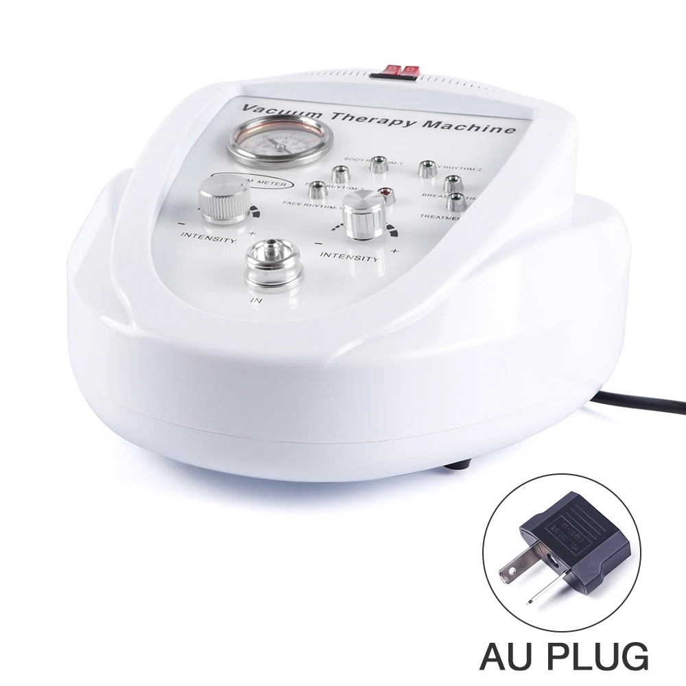 UK PLUG (220-240V) Вакуумная Массажная терапия машина увеличение насос лифтинг груди усилитель чашка-массажер и тело формирование красоты устройство - Цвет: UK PLUG (220-240V)