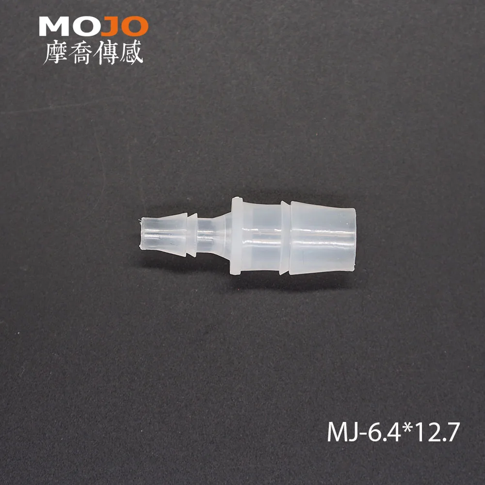 MJ-S6.4X12.7(100 шт./лот) PP снижение Straght Тип колючей воды фитинги разъемы