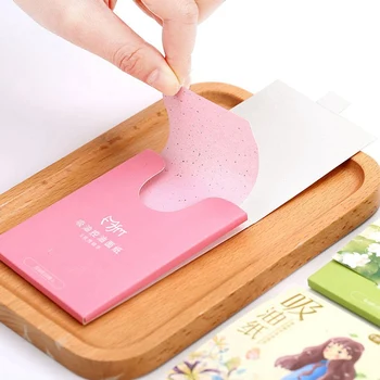 

100pcs/Box Oil Blotting Sheets Absorbing Paper Face Oil Control Makeup Tools Cleansing Face Oil Absorbing Sheets