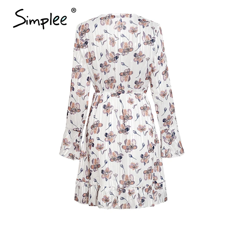 Sexy Solid Floral Beach Dress OC0190