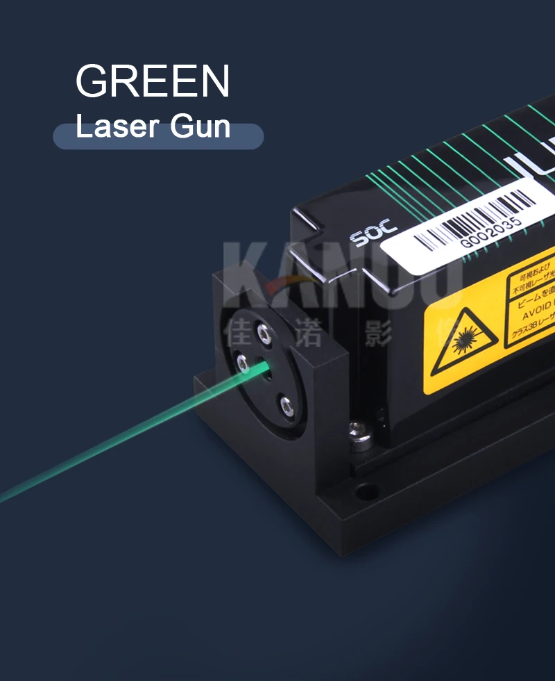 green laser gun