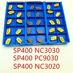 Вольфрам карбида SP400 PC9030/NC3020/NC3030 щелевые вставки карбида отрезки и канавочный резец сердечно-сосудистых заболеваний + PVD инструмента