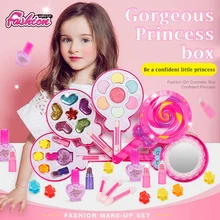 20Pcs Princess Cosmetic Set Non-toxic Children Cute Beauty Makeup Set Toy For Children Birthday Gift Stage Performance Confident