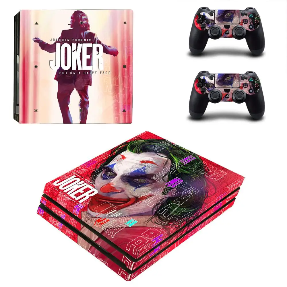 DC пленка Джокер PS4 Pro наклейка Play station 4 наклейки для кожи наклейки для playstation 4 PS4 Pro консоль и контроллер Скины Виниловые