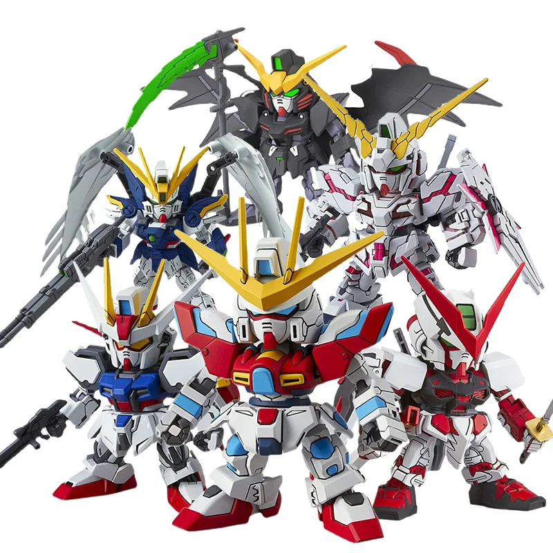 

Bandai Сборная модель SDEX BB Warrior Q Edition Единорог GUNDAMSTRIKE свобода GUNDAMDESTINY Deathscythe маленькая модель Gundam