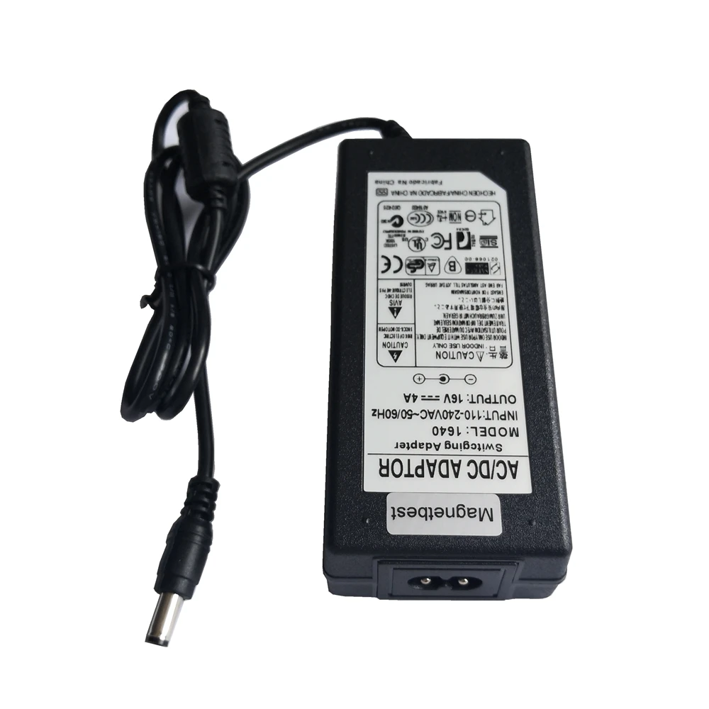 16V импульсный источник питания AC DC адаптер 16V 2.5A 3A 4A светодиодный динамик звук аудио зарядное устройство