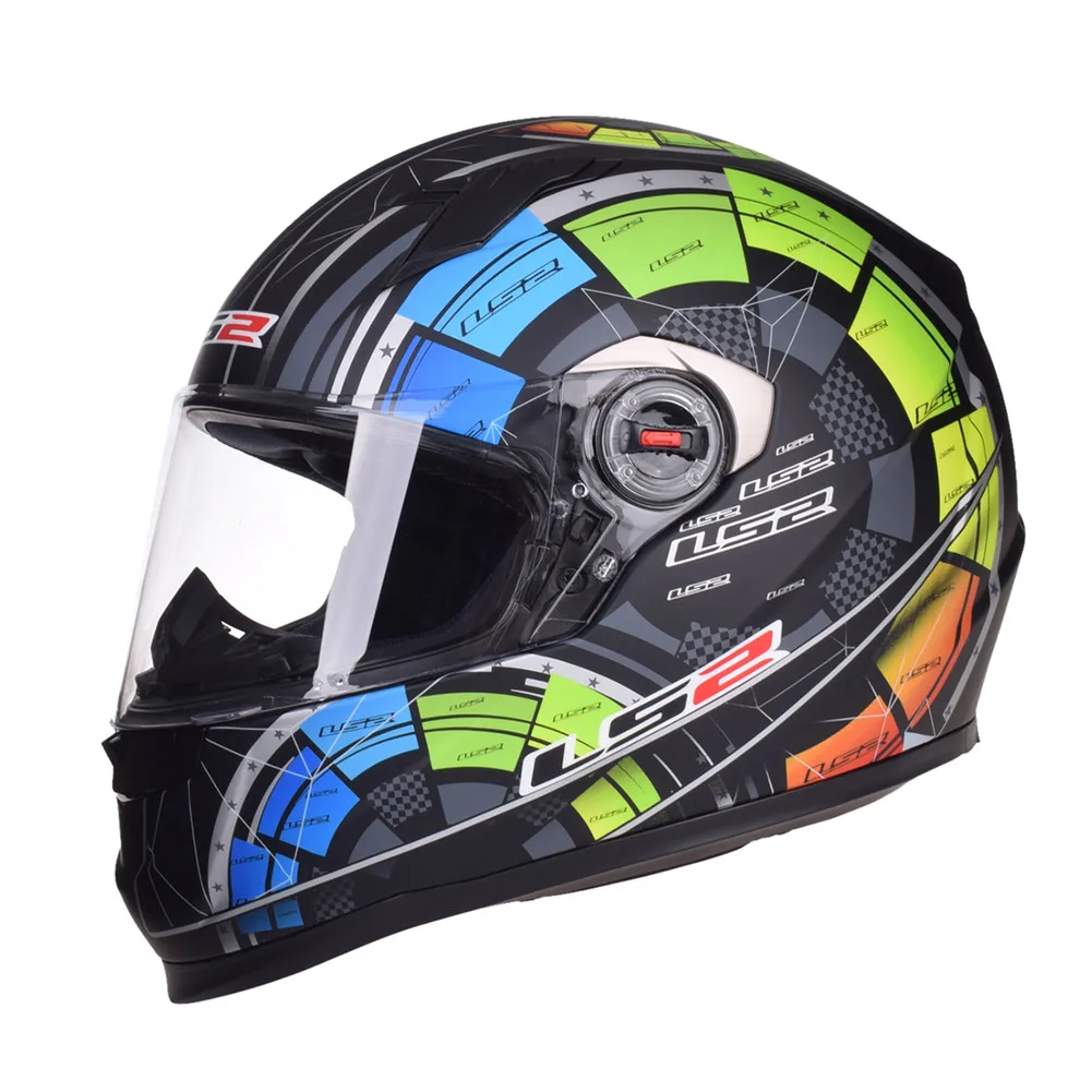 LS2 гоночный мотоциклетный шлем с полным покрытием FF358|Шлемы| |