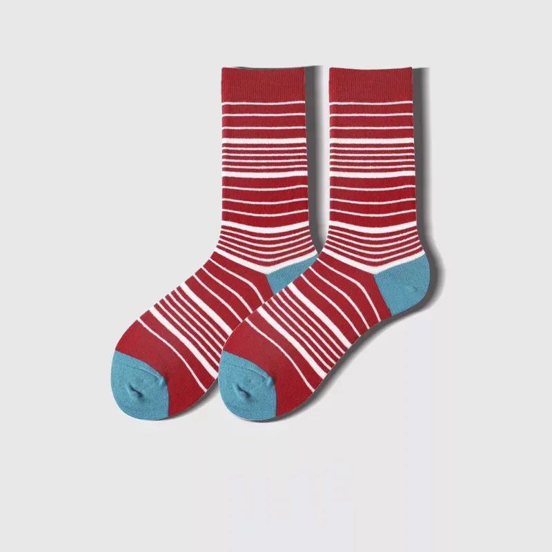 8 Long summer socks men and European street hip hop wild women socks ins skateboard socks unisex Harajuku socks - Цвет: 8