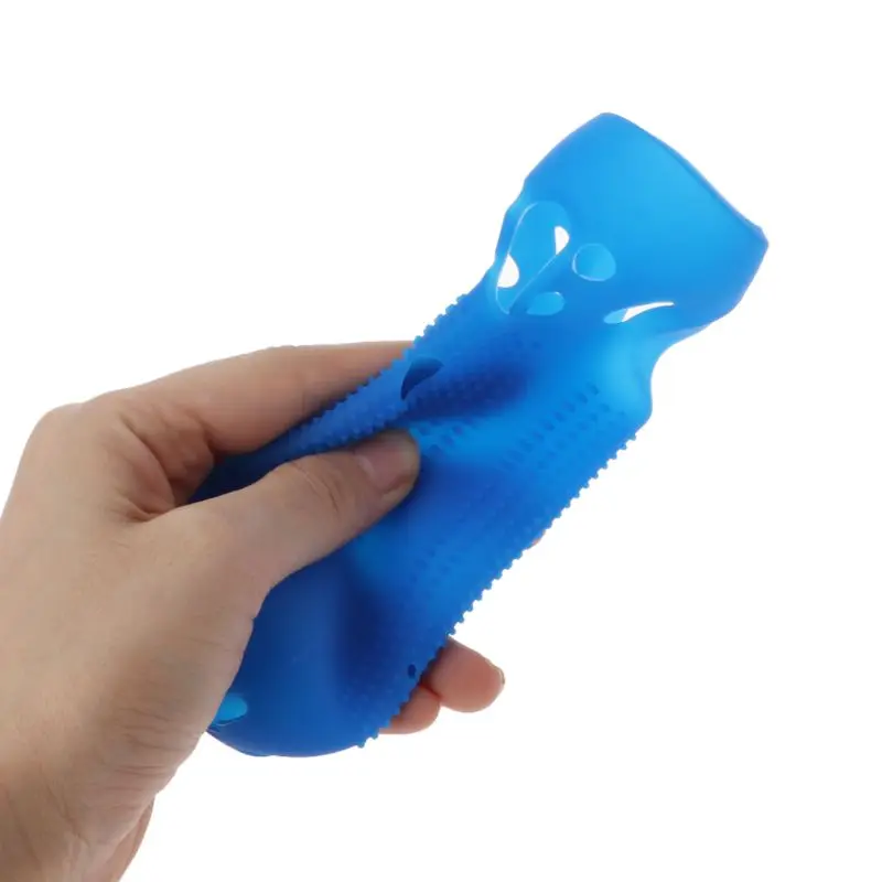 

Anti-slip Studded Silicone Rubber Cover Protective Skin Case for PS VR Move Motion Controller 77UA