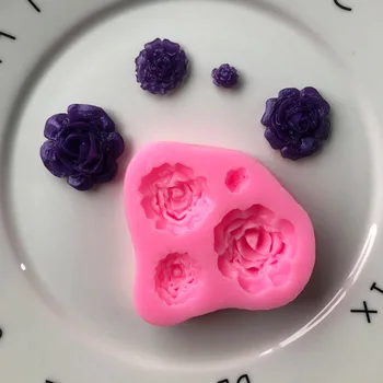 

Beautiful Flower Silicone Mold Mobile Phone Epoxy Mold XGY-77