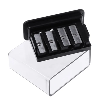 

4 Holes Pencil Sharpener For Charcoal Sketch Pencils Drawing School Supplies