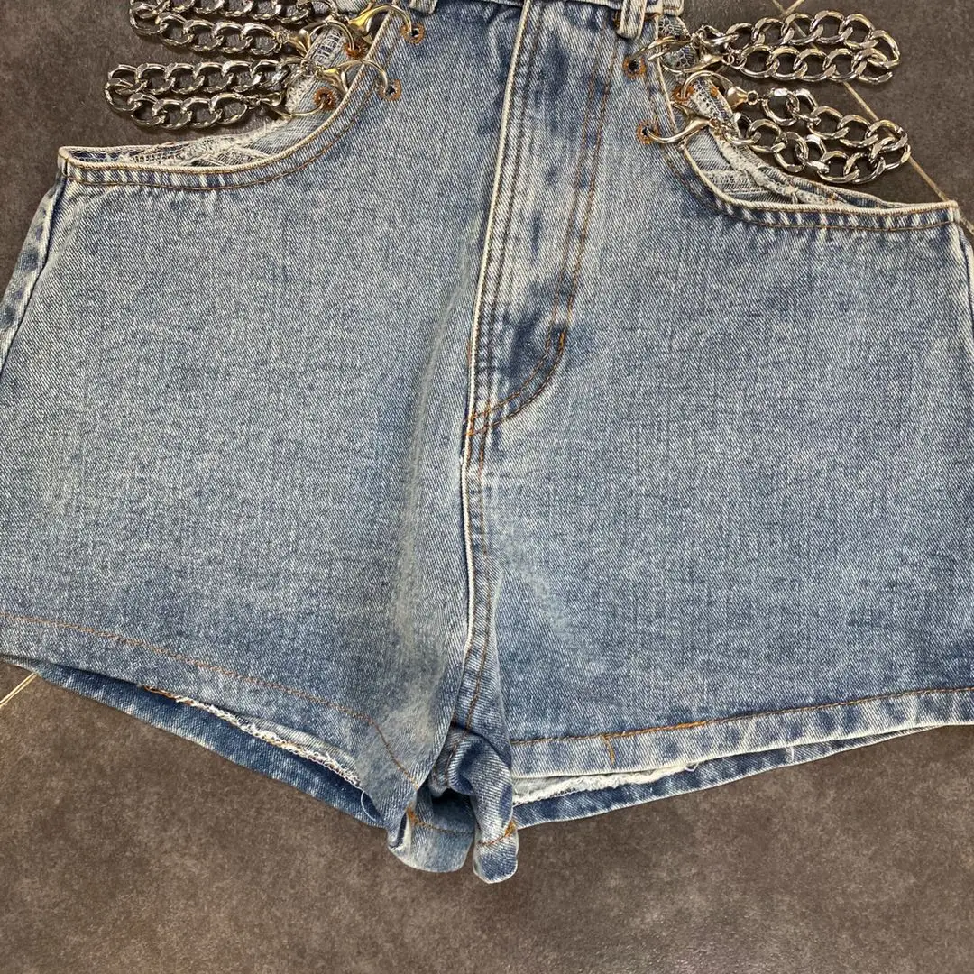 Alta Shorts Jeans Mulheres Shorts Jeans Da