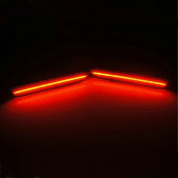 

LED Side Maker Lamps For Ford Mustang 2010-2014 Smoked Red Exterior 2pcs
