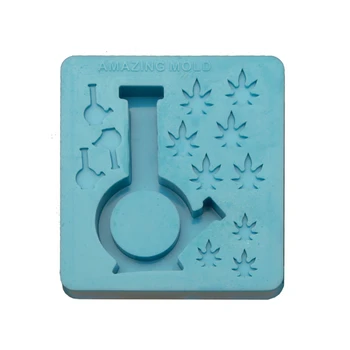 

Marijuana Leaf Bottle Shaker Resin Mold Weed Maple Leaf Keychain Quicksand Mold