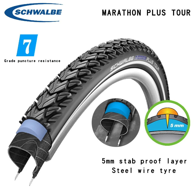 Schwalbe Marathon Plus Tour Tire 26 Inch Steel Wire Stab Proof 700x35c 700x40c Mountain Bike Long Distance Travel Tire Bicycle Tires Aliexpress Schwalbe Marathon Plus Tour Tire 26 Inch Steel Wire Stab Proof 700x35c 700x40c Mountain Bike Long Distance Travel Tire Bicycle Tires Aliexpress