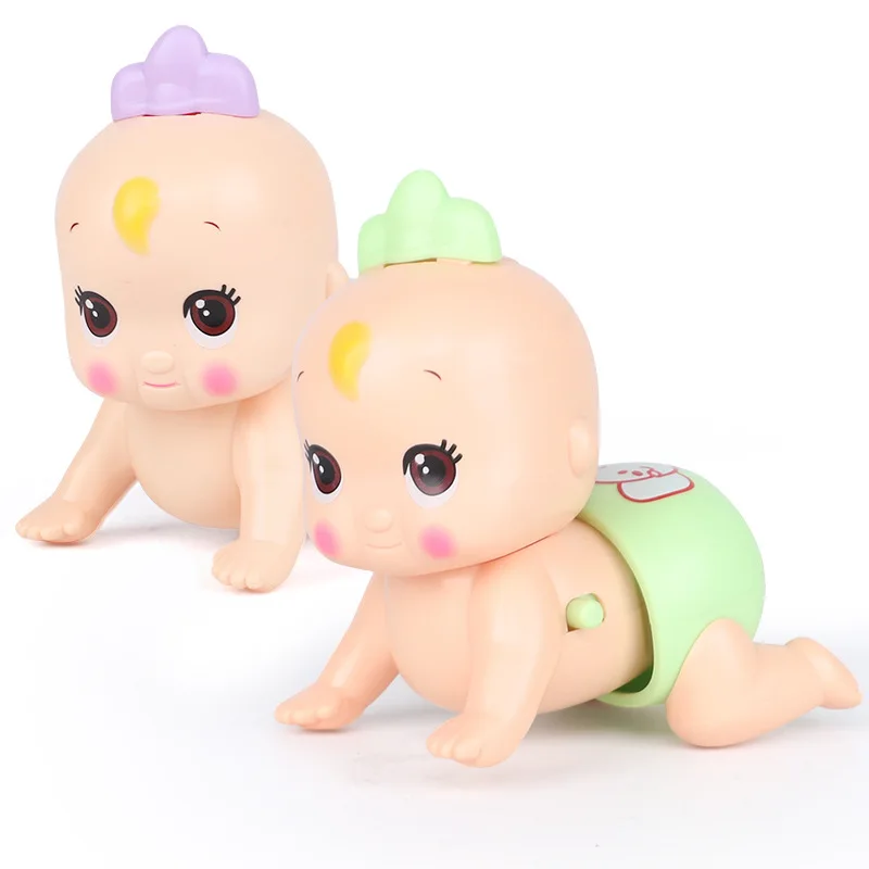 Electric Baby Light Toys Cartoon Crawl Baby Toys with Nipple Led Kids Luminous Toys for Children Learning To Crawl with Music