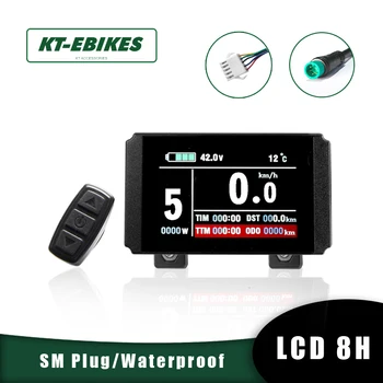 

KT Ebike Kunteng KT lcd8h lcd8 Display E Bike Electric Bike Bicycle Display Conversion Kit Accessories KT LCD8h Display