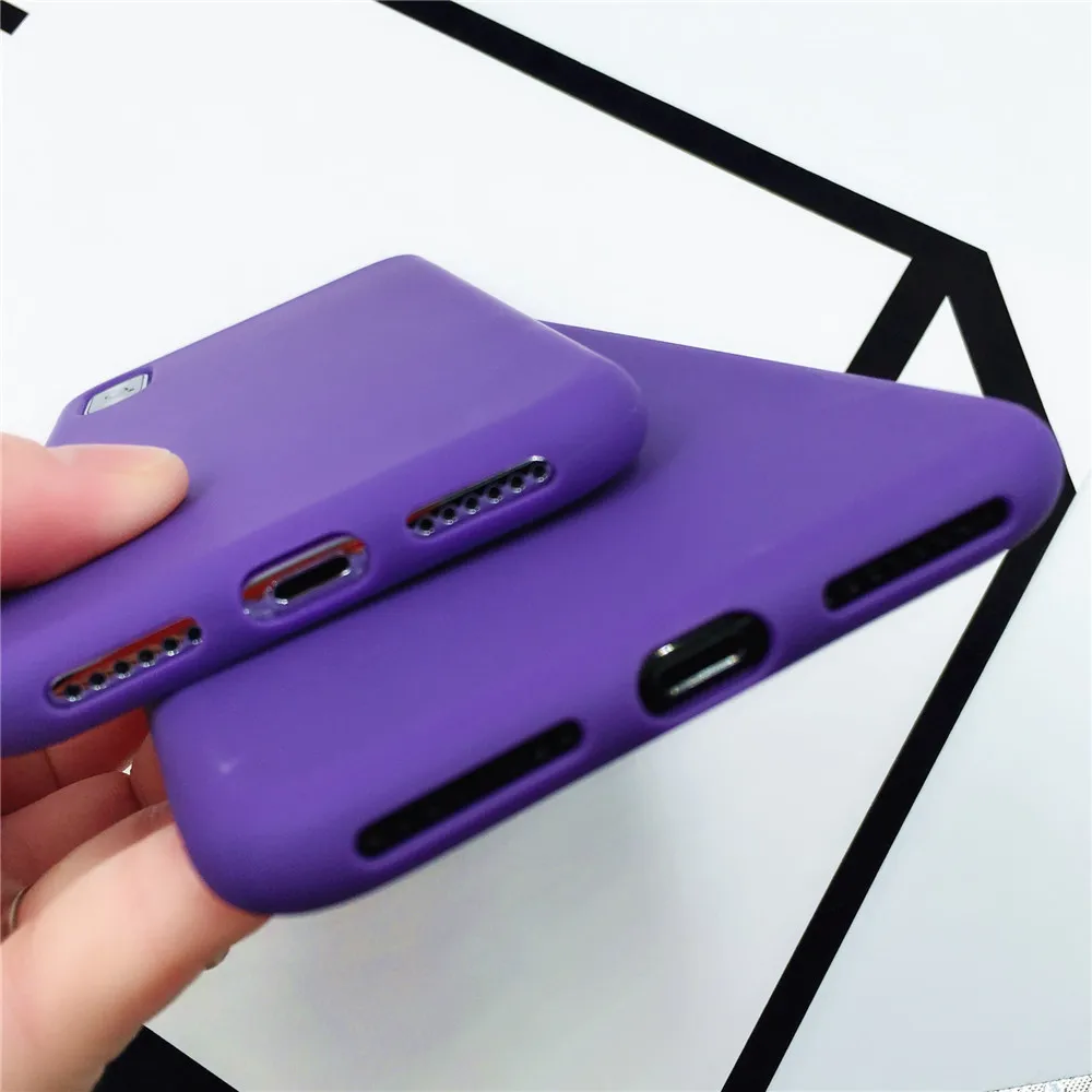 20 шт/партия 360 Полный Чехол для iPhone 8 Plus X Мягкий силиконовый чехол для iPhone 7 6s Plus чехол TPU задняя крышка для iPhone XS Max XR 8