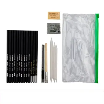 

For Marco 29 Piece Drawing Pencil Set 8 Piece Sketch Tool Bag Art Stationery Sketch Pencil Set Art Stationery Sketch Tool