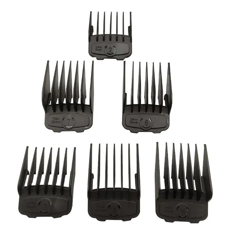 Professional Cutting Guide Comb Hair Clipper Limit Comb Set Cutting Tools Kit