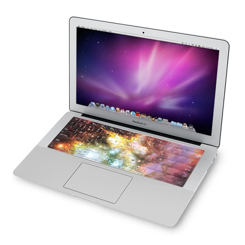 Чехол для клавиатуры Starry Sky для Macbook Pro 13 15 Air 13 Mac 13 Аксессуары Силиконовая клавиатура для кожи США/ЕС Версия для A1278 A1286