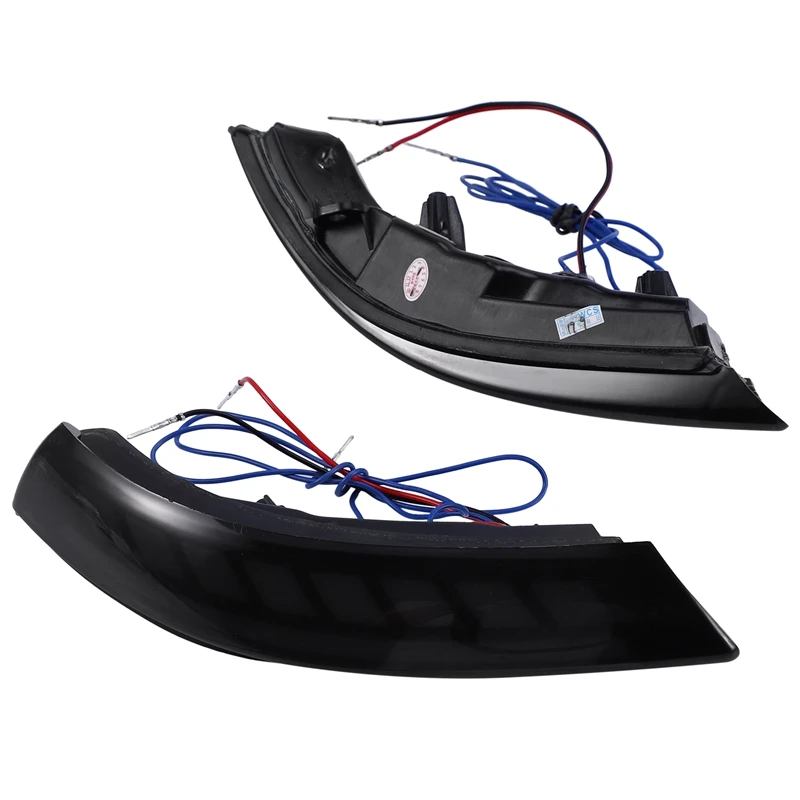 

Car LED Dynamic Turn Signal Light Blinker Sequential Side Wing Rearview Mirror Indicator Lamp Trim for Cadillac ATS ATS-V 2013-2