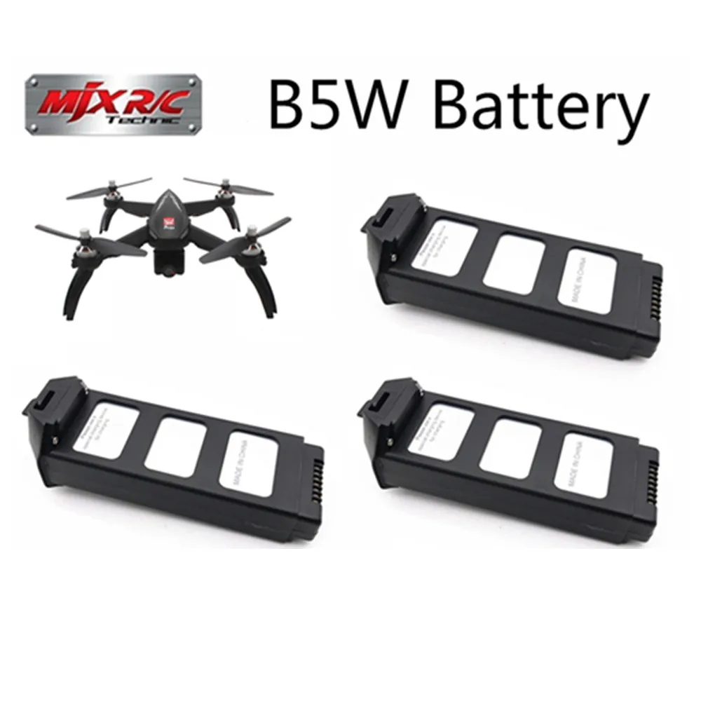 7,4 В 1800 мАч 25c LiPo Батарея для MJX R/C Bugs 5W B5W RC Батарея Квадрокоптер с дистанционным управлением drone Запчасти Аксессуары 3 шт./компл