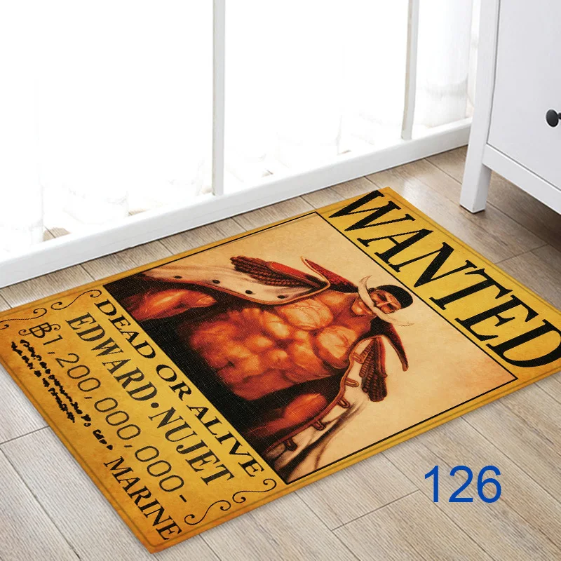 New Anime Character Carpet Bathroom Non-slip Carpet Kitchen Living Room Entry Door Mat - Цвет: 11