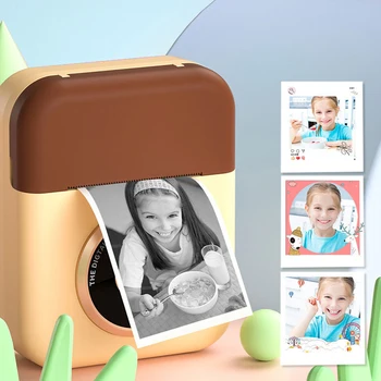 

Children Camera Instant Print Camera For Kids Instant Camera 1080P HD Digital Video Camera With Photo Paper Child Toys Camera