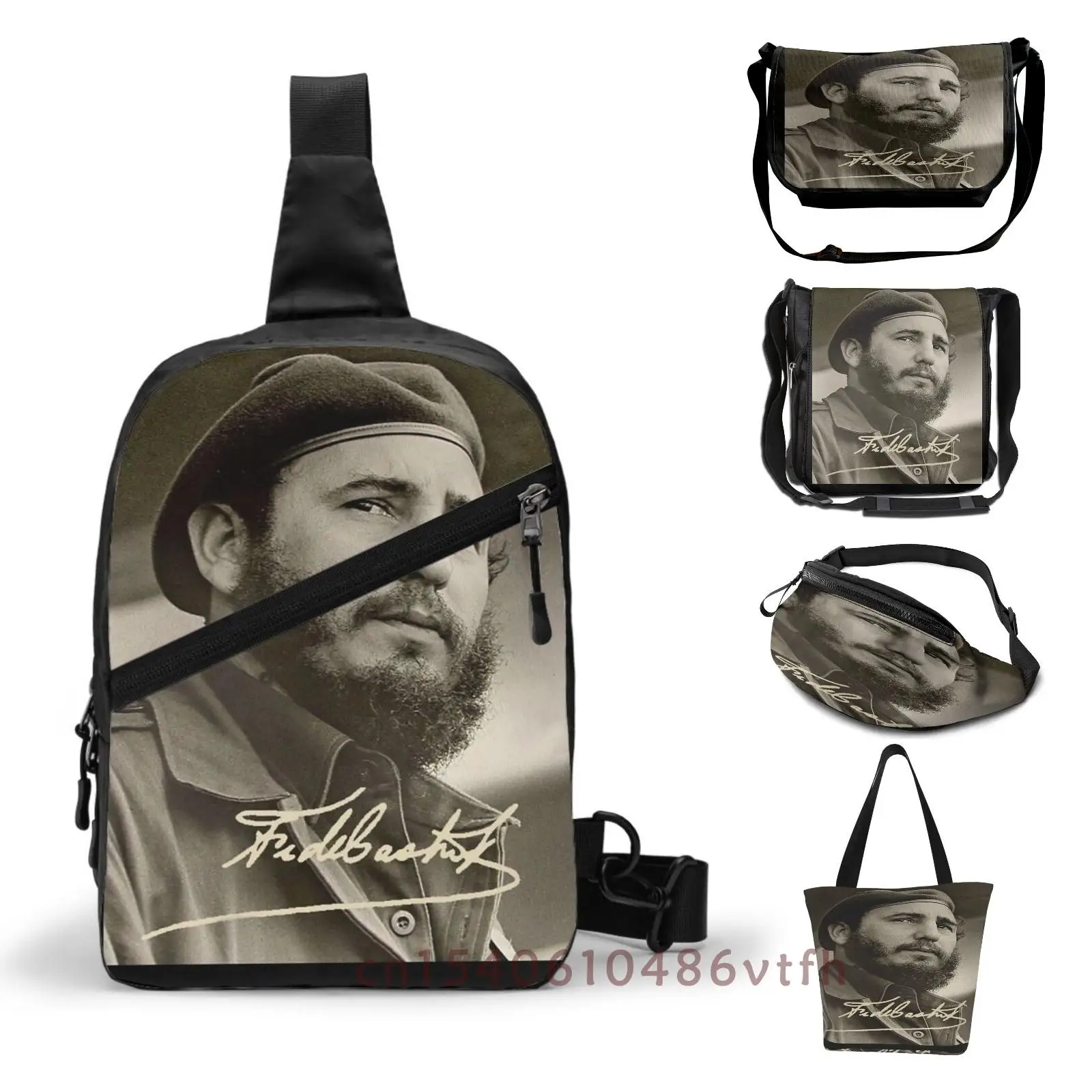 Functional Men Chest Bag Fidel Streetwear Waist Pack Women Black Belt Hip Purse Shoulder Crossbody |