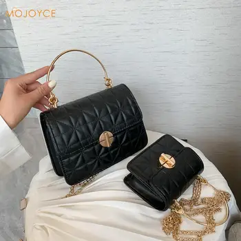 

Fashion PU Crossbody Bags for Women Travel Female Shoulder Chain Purse Handbags Multi-functional Female Festival Gifts