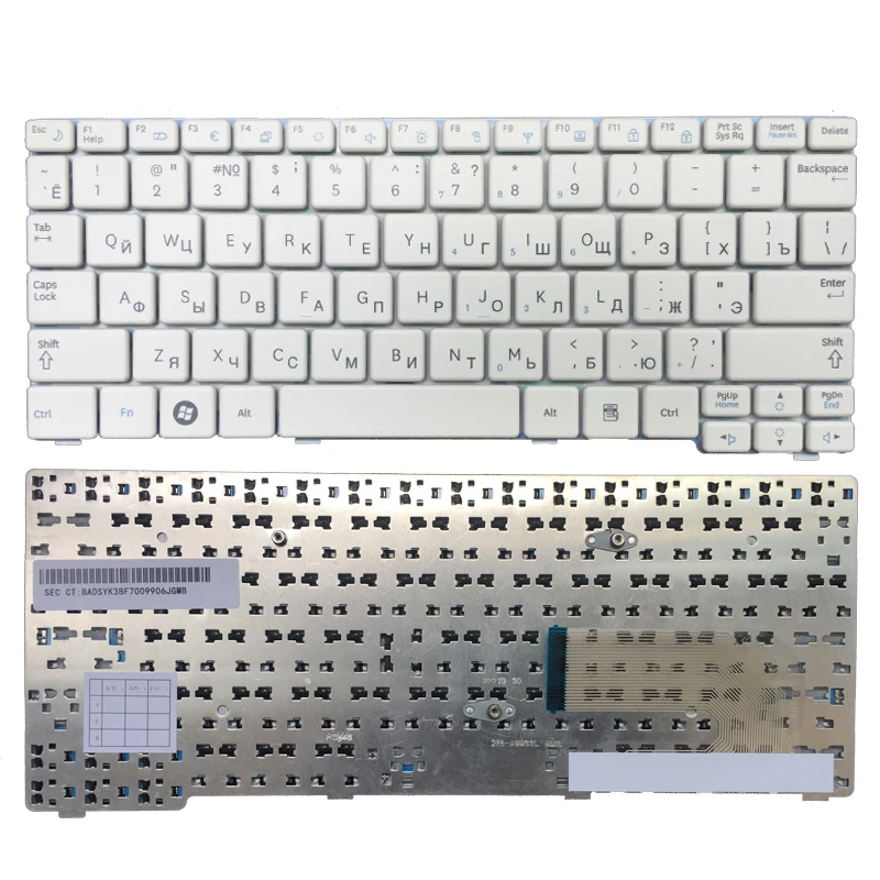 Новая русская клавиатура для Samsung N150 NB20 NB30 N143 N148 NPN148 NPN150 N158 Русская ноутбука