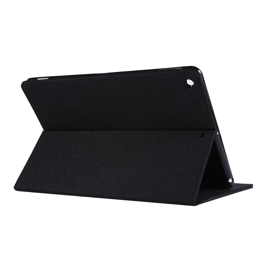 Для ipad Air 1 Air 2 Чехол 9,7 Funda ткань текстура кожа мягкий силиконовый для ipad 9,7 умный чехол для ipad 6th Gen чехол
