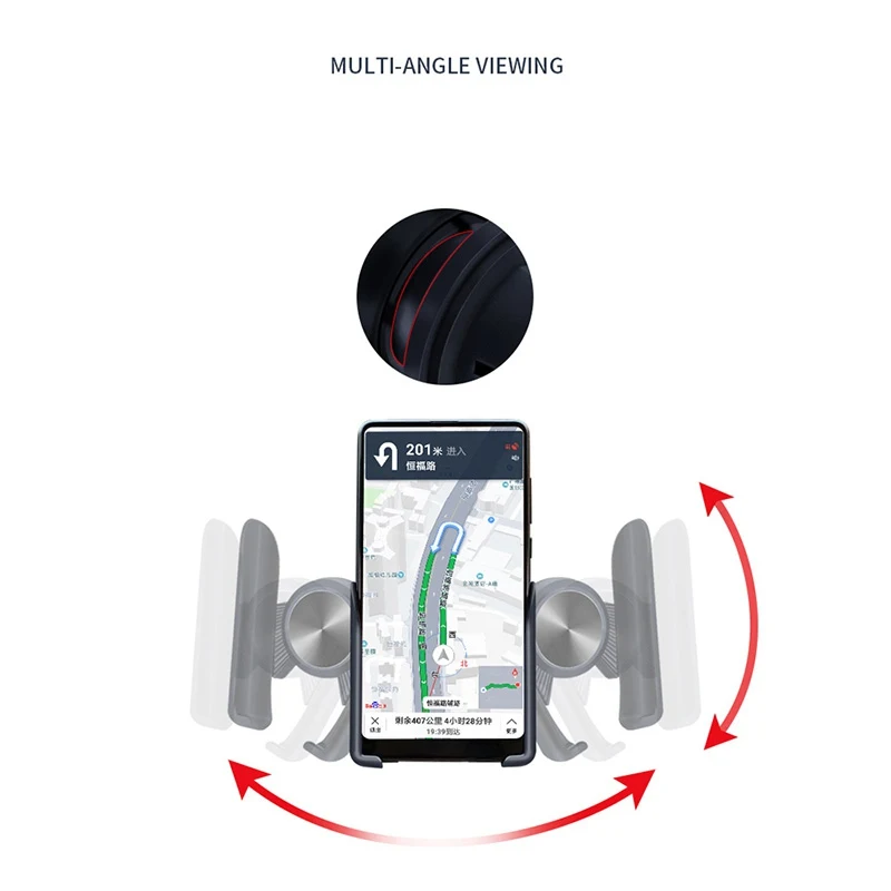 Universal Air Vent Car Phone Holder Cradle Mount For Samsung S8 S9 iPhone X 8 7 Memory card