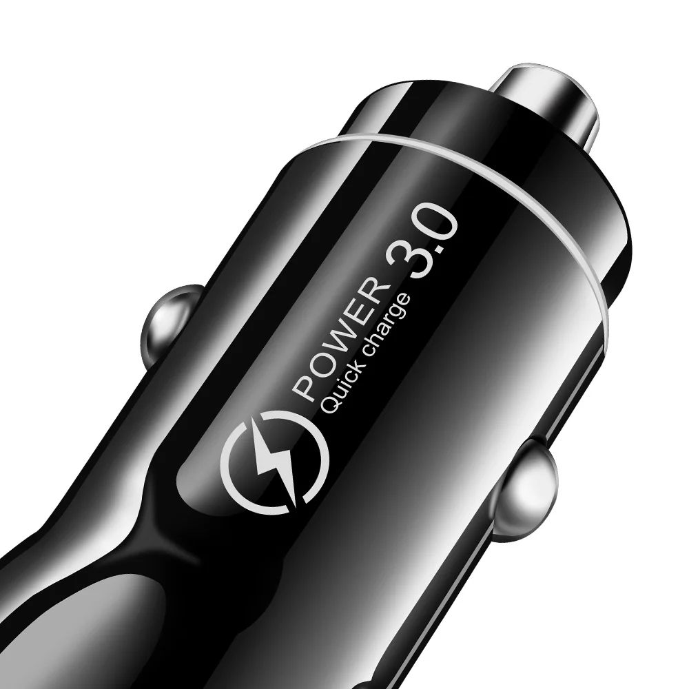 Crauch Dual usb Автомобильное зарядное устройство quick charge 3,0 5V 3.1A универсальное автомобильное зарядное устройство для телефона для iPhone планшет Samsung GPS быстрое автомобильное зарядное устройство