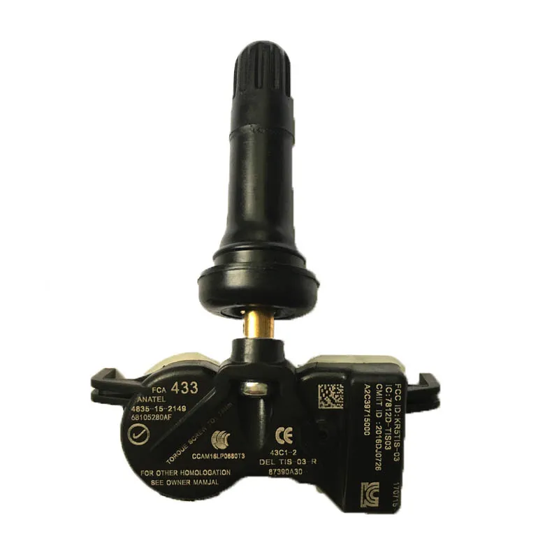 4 шт. TPMS Датчик давления в шинах 68105280AF 68193586AC 433 МГц для DODGE Дротика Chrysler 200 2013