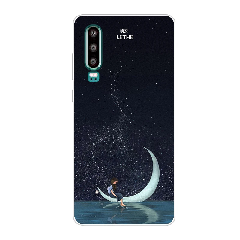Флуоресцентный зеленый Чехол для huawei P30, чехол для huawei P30 Lite, мягкий силиконовый чехол из ТПУ для huawei P30 Lite P30 Pro P30Lite P30Pro P 30, чехол для телефона - Цвет: Флуоресцентный зеленый