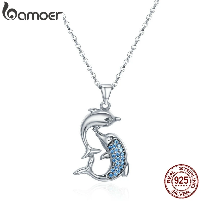 Кулон женский из серебра 100% пробы с дельфином на День Матери|mothers day gift|mothers daydolphin
