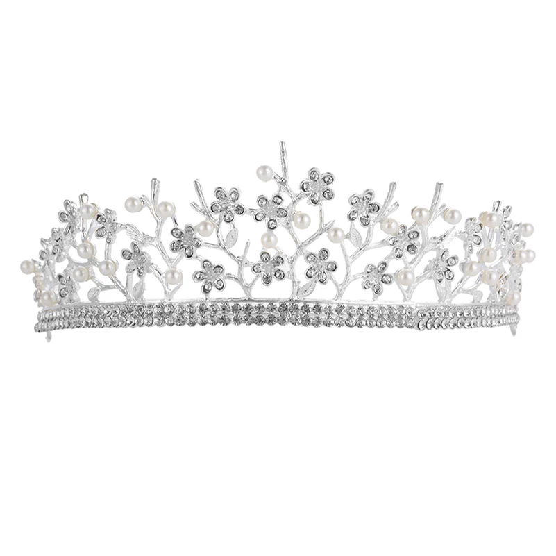 Linglewei Новинка HFashion Корейская версия Свадебная Корона из цинкового сплава