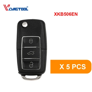 

5pc Xhorse XKB506EN Wire Remote Key 3 Buttons for VVDI VVDI2 Key Tool