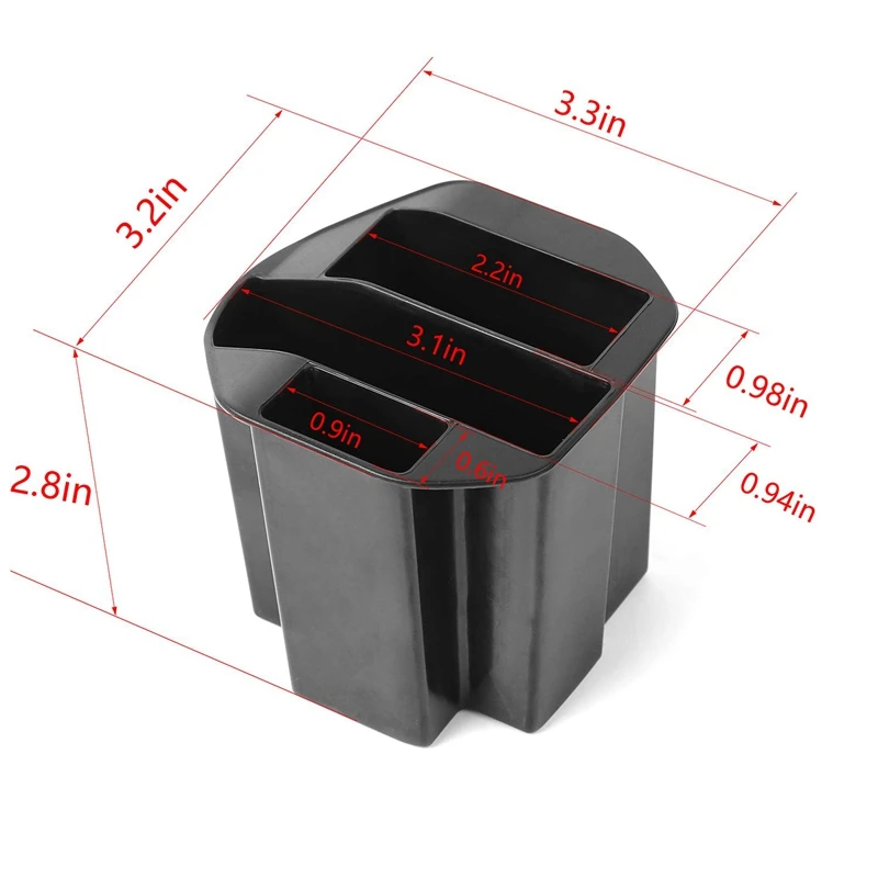 Car Cup Holder Water Cup Bracket Storage Box Organizer for Jeep Wrangler JL JLU