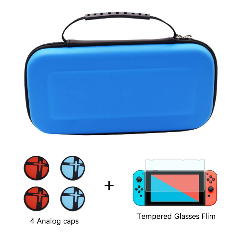 Pack 10 Nintendo Switch сумка для хранения EVA защитный жесткий чехол переносная игровая консоль Сумки из натуральной кожи для nintendo аксессуары для переключателей - Цвет: Pack 10