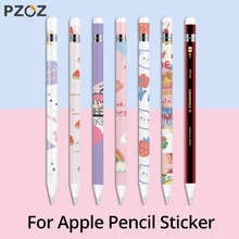 PZOZ — Autocollants protectifs pour Apple Pencil 1/2, anti rayure, stickers en papier ultra fins pour stylet tactile, anti dérapants, imprimés de motifs