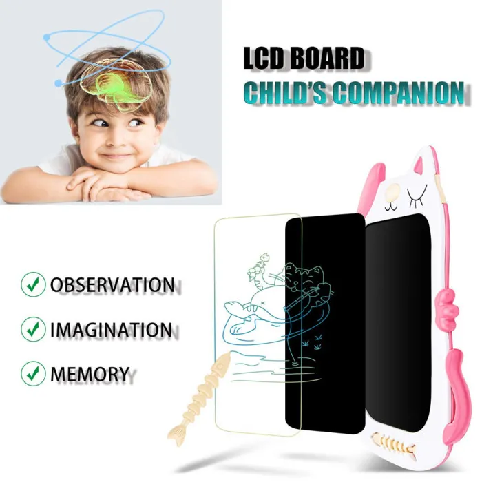 Lcd доска для рисования, обучение в письменной форме, планшет, подарки для маленьких детей, дизайн, детские игрушки, подарок, Прямая поставка