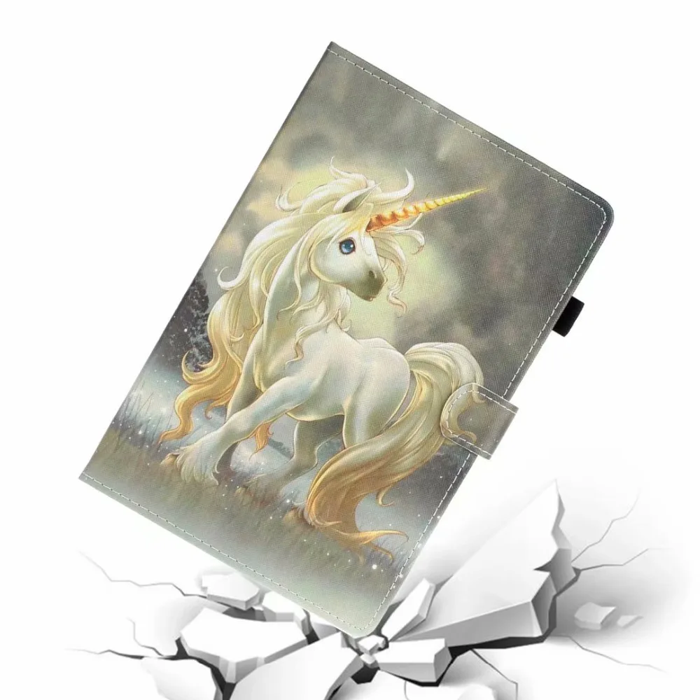 Мультфильм стоячая таблетница для Samsung Galaxy Tab S6 10,5 T860 T865 10," Smart cover для Galaxy Tab S6 10,5 чехол+ подставка для ручек